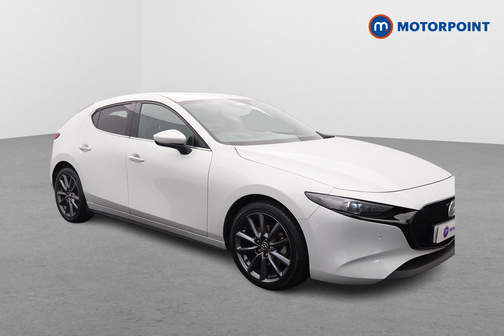 Mazda 3 Exclusive-Line Automatic Petrol Hatchback - Stock Number (1672710) - Drivers side front corner