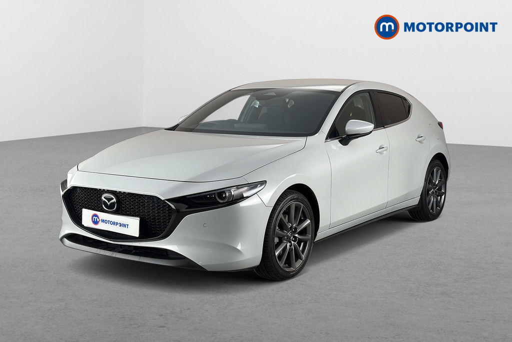 Mazda 3 Exclusive-Line Automatic Petrol Hatchback - Stock Number (1672711) - Passenger side front corner