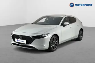 Mazda 3 Exclusive-Line Automatic Petrol Hatchback - Stock Number (1672711) - Passenger side front corner