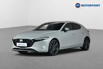Mazda 3 Exclusive-Line Automatic Petrol Hatchback - Stock Number (1672716) - Passenger side front corner