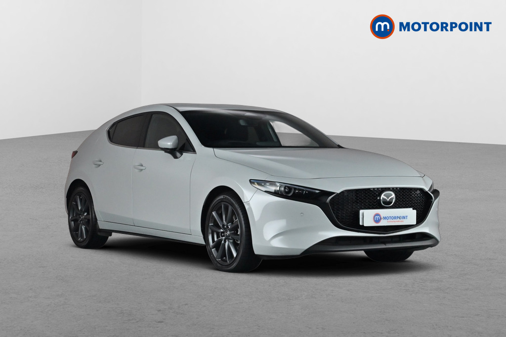Mazda 3 Exclusive-Line Automatic Petrol Hatchback - Stock Number (1672716) - Drivers side front corner