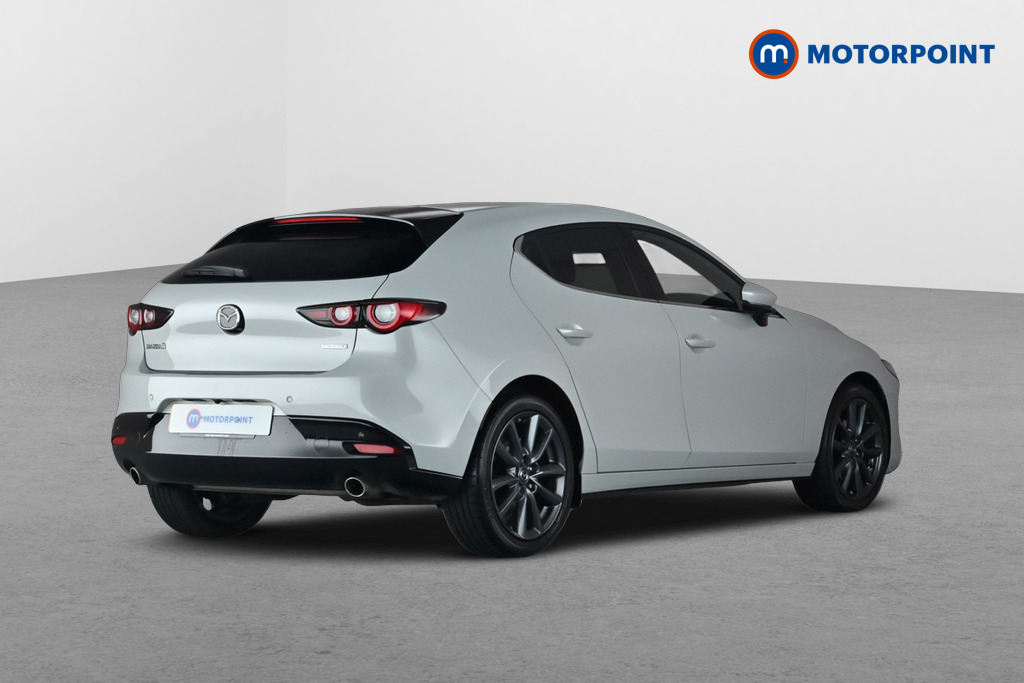 Mazda 3 Exclusive-Line Automatic Petrol Hatchback - Stock Number (1672716) - Passenger side rear corner