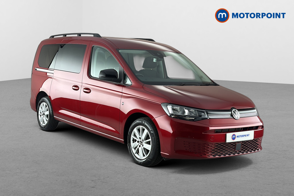 Volkswagen Caddy Maxi Life Automatic Petrol People Carrier - Stock Number (1673851) - Drivers side front corner