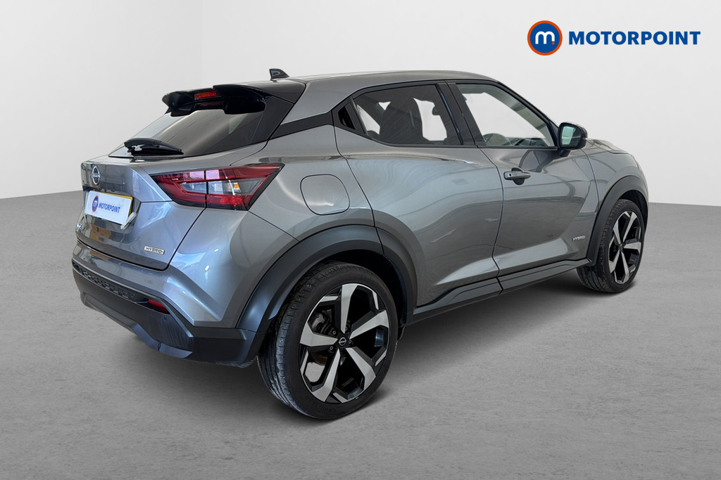 Nissan Juke Tekna Automatic Petrol-Electric Hybrid SUV - Stock Number (1675452) - Passenger side rear corner