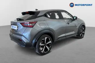 Nissan Juke Tekna Automatic Petrol-Electric Hybrid SUV - Stock Number (1675452) - Passenger side rear corner