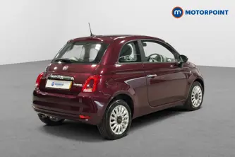 Fiat 500 Lounge Manual Petrol Hatchback - Stock Number (1676384) - Passenger side rear corner
