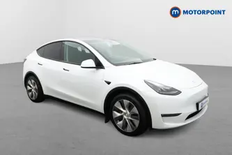 Tesla Model Y Long Range Automatic Electric SUV - Stock Number (1676520) - Drivers side front corner