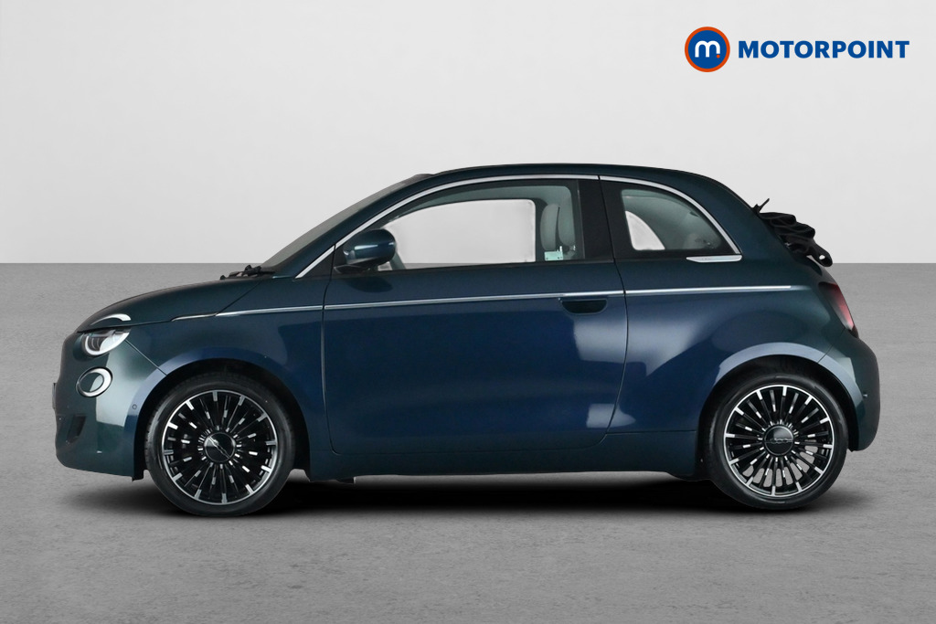 Fiat 500 La Prima Automatic Electric Convertible - Stock Number (1678615) - Drivers side