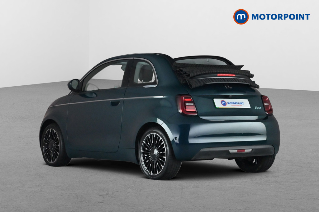 Fiat 500 La Prima Automatic Electric Convertible - Stock Number (1678615) - Drivers side rear corner