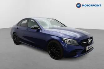 Mercedes-Benz C Class Amg Line Night Edition Automatic Petrol Saloon - Stock Number (1680898) - Drivers side front corner