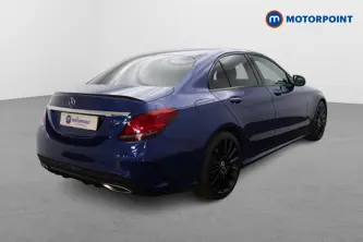 Mercedes-Benz C Class Amg Line Night Edition Automatic Petrol Saloon - Stock Number (1680898) - Drivers side rear corner