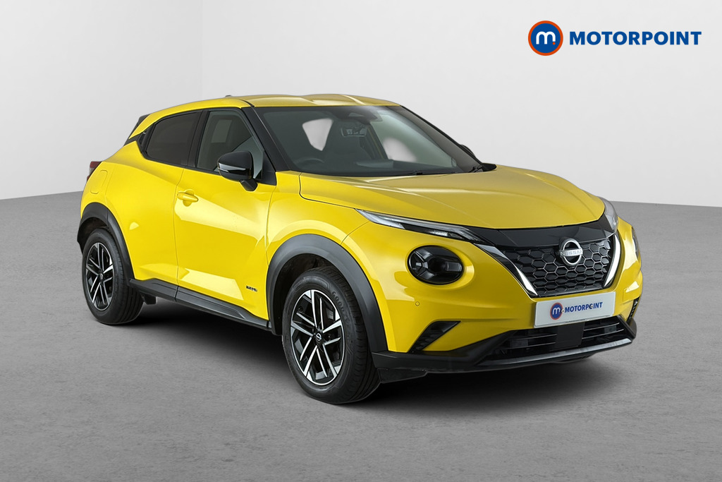 Nissan Juke N-Connecta Automatic Petrol-Electric Hybrid SUV - Stock Number (1681003) - Drivers side front corner