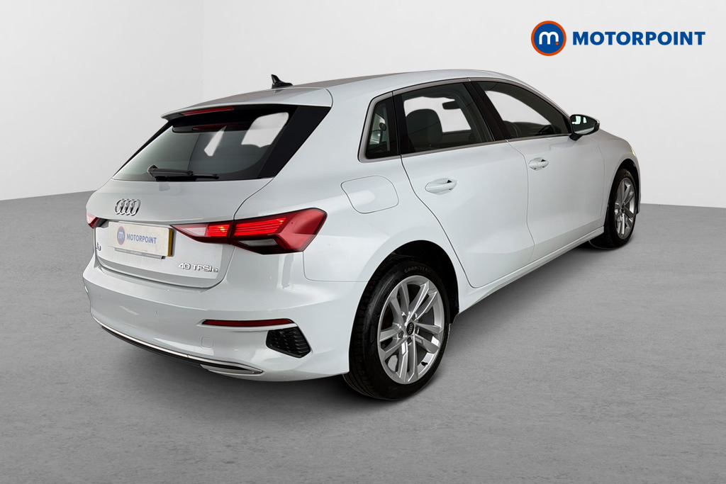 Audi A3 Sport Automatic Petrol Plug-In Hybrid Hatchback - Stock Number (1681104) - Passenger side rear corner