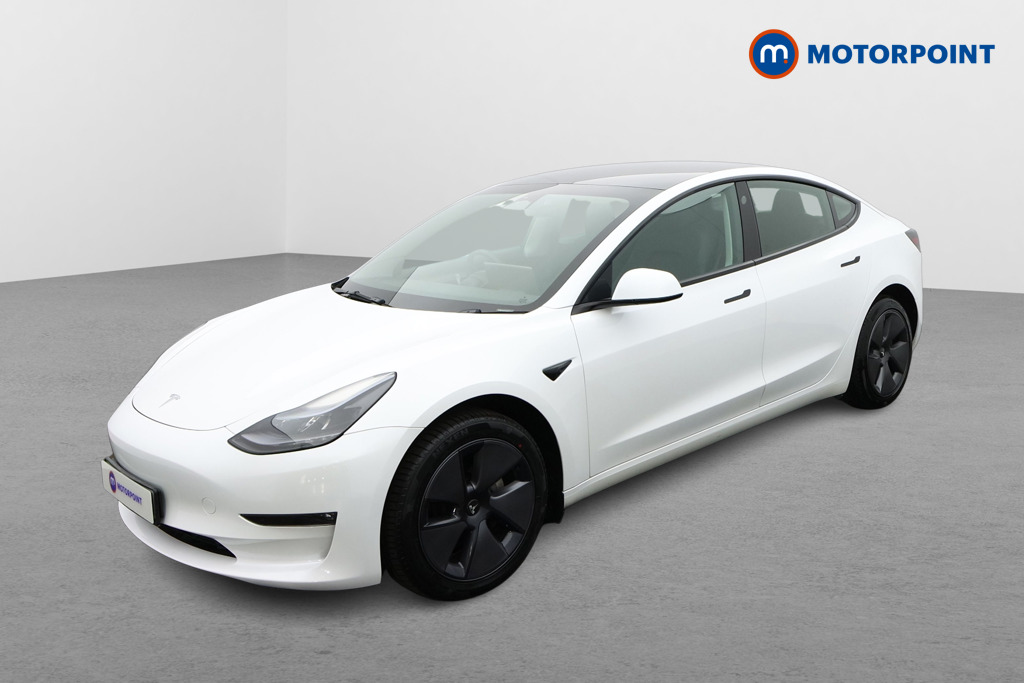 Tesla Model 3 Long Range Automatic Electric Saloon - Stock Number (1681141) - Passenger side front corner