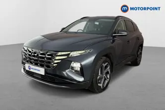 Hyundai Tucson Premium Automatic Petrol-Electric Hybrid SUV - Stock Number (1681527) - Passenger side front corner