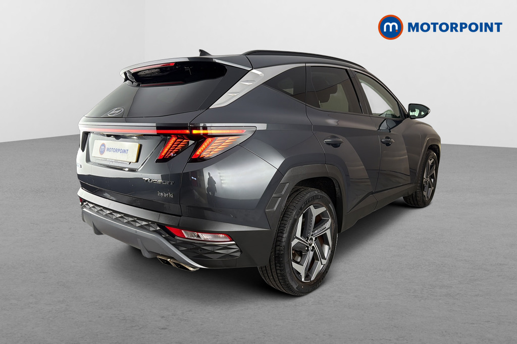 Hyundai Tucson Premium Automatic Petrol-Electric Hybrid SUV - Stock Number (1681527) - Passenger side rear corner