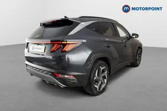 Hyundai Tucson Premium Automatic Petrol-Electric Hybrid SUV - Stock Number (1681527) - Passenger side rear corner