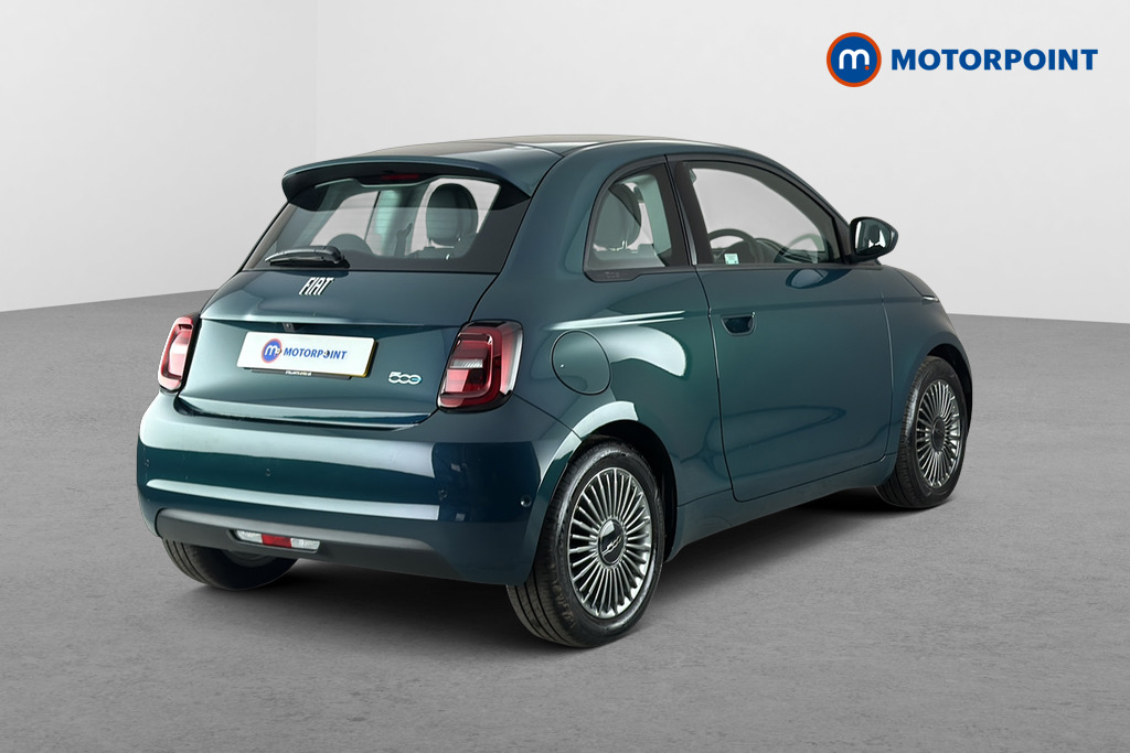 Fiat 500 Icon Automatic Electric Hatchback - Stock Number (1682078) - Passenger side rear corner