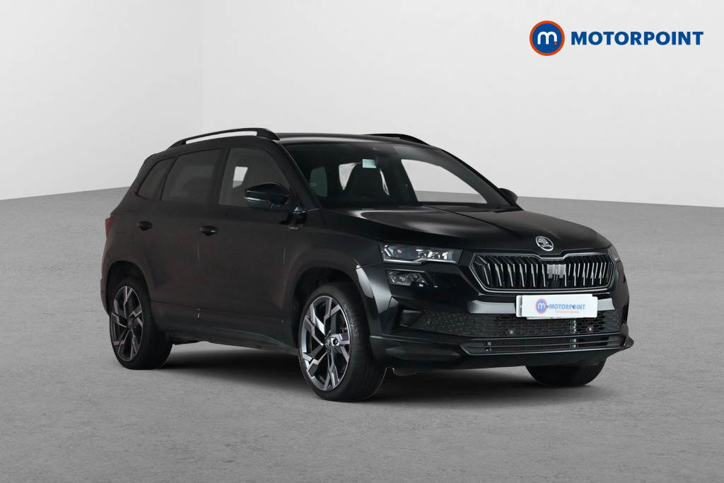 Skoda Karoq Sportline Edition Automatic Petrol SUV - Stock Number (1682557) - Drivers side front corner