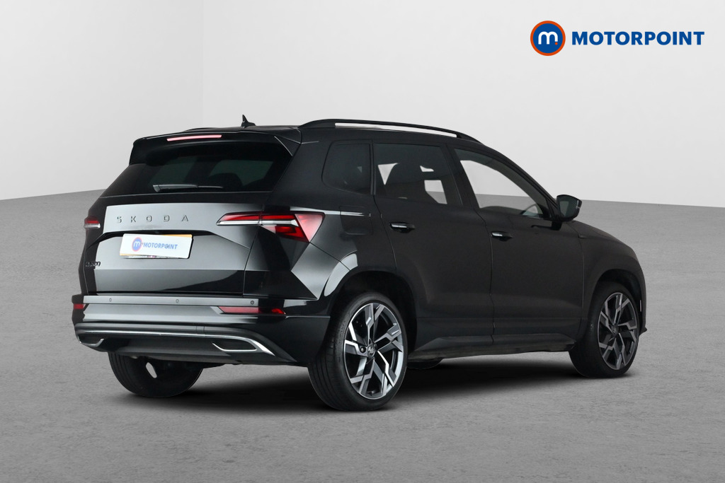 Skoda Karoq Sportline Edition Automatic Petrol SUV - Stock Number (1682557) - Passenger side rear corner