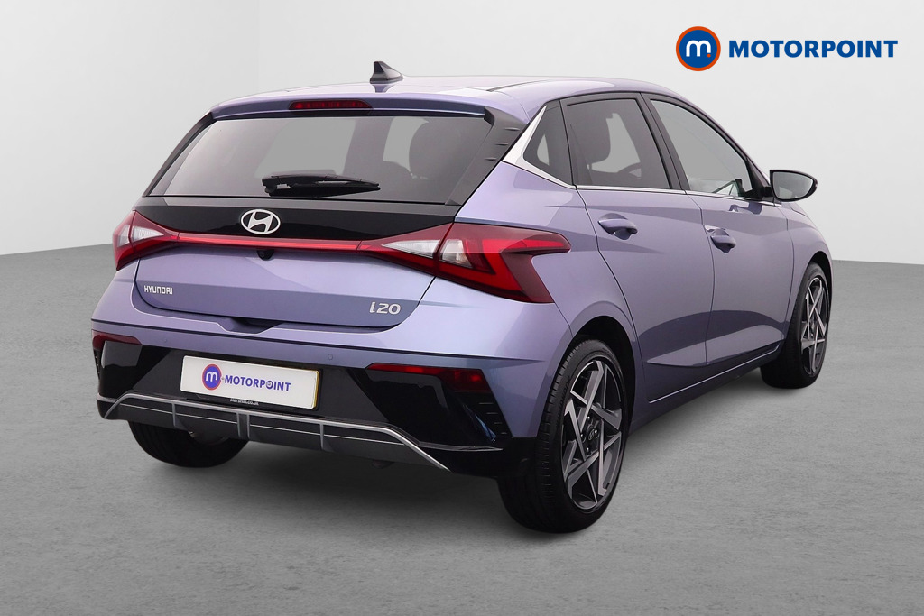 Hyundai I20 Premium Automatic Petrol Hatchback - Stock Number (1682563) - Drivers side rear corner