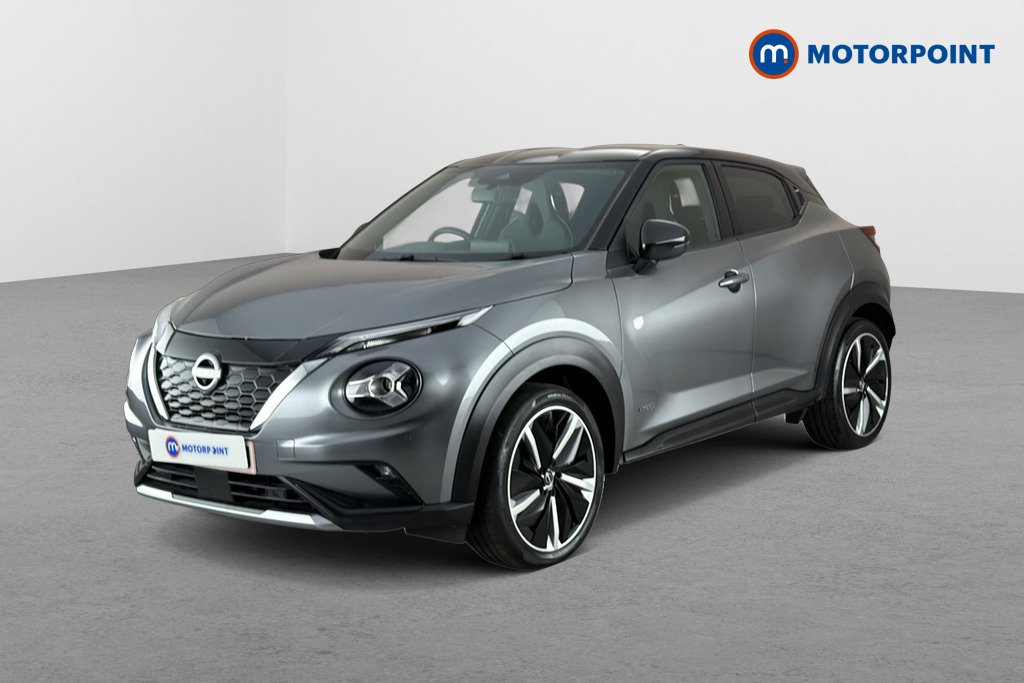 Nissan Juke Tekna-Plus Automatic Petrol-Electric Hybrid SUV - Stock Number (1682745) - Passenger side front corner