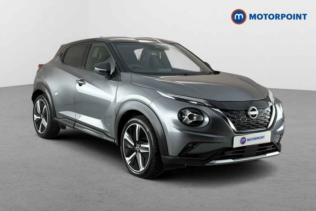 Nissan Juke Tekna-Plus Automatic Petrol-Electric Hybrid SUV - Stock Number (1682745) - Drivers side front corner