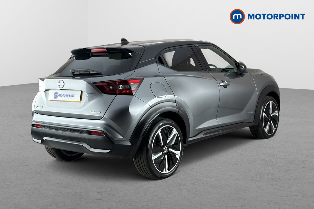 Nissan Juke Tekna-Plus Automatic Petrol-Electric Hybrid SUV - Stock Number (1682745) - Passenger side rear corner