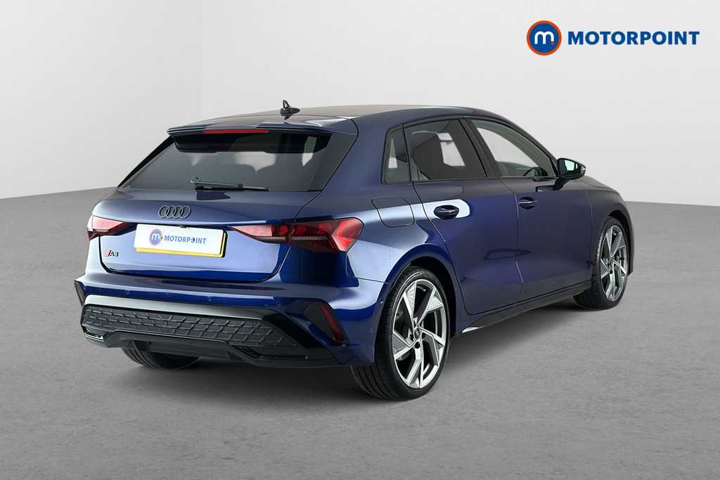 Audi A3 Black Edition Automatic Petrol Hatchback - Stock Number (1683325) - Passenger side rear corner