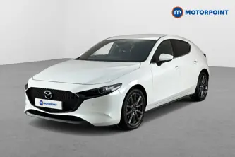 Mazda 3 Exclusive-Line Automatic Petrol Hatchback - Stock Number (1672717) - Passenger side front corner