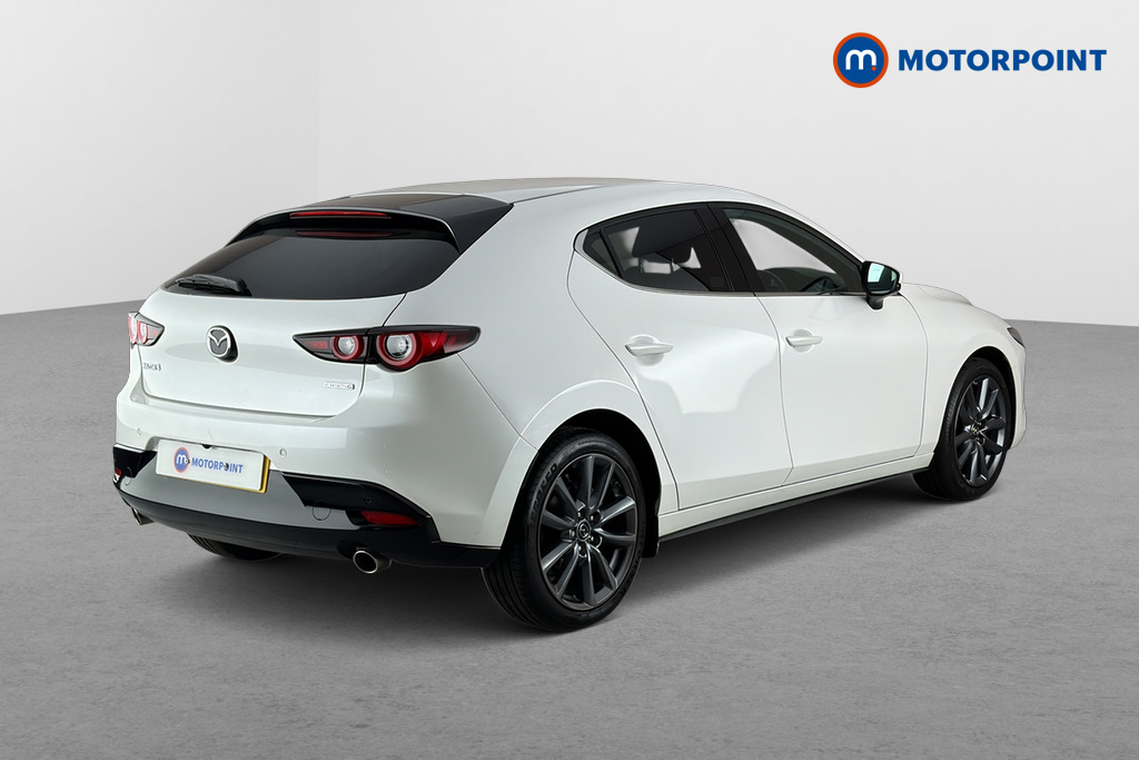 Mazda 3 Exclusive-Line Automatic Petrol Hatchback - Stock Number (1672717) - Passenger side rear corner