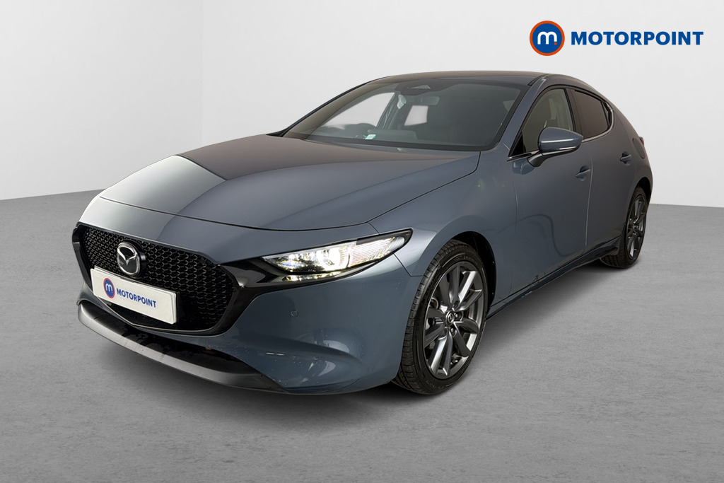 Mazda 3 Exclusive-Line Automatic Petrol Hatchback - Stock Number (1672830) - Passenger side front corner