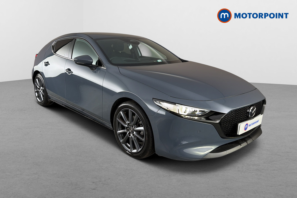 Mazda 3 Exclusive-Line Automatic Petrol Hatchback - Stock Number (1672830) - Drivers side front corner