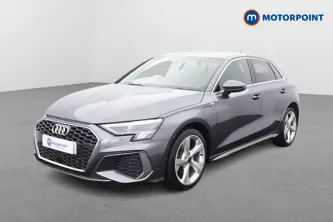 Audi A3 S Line Automatic Petrol Plug-In Hybrid Hatchback - Stock Number (1673936) - Passenger side front corner