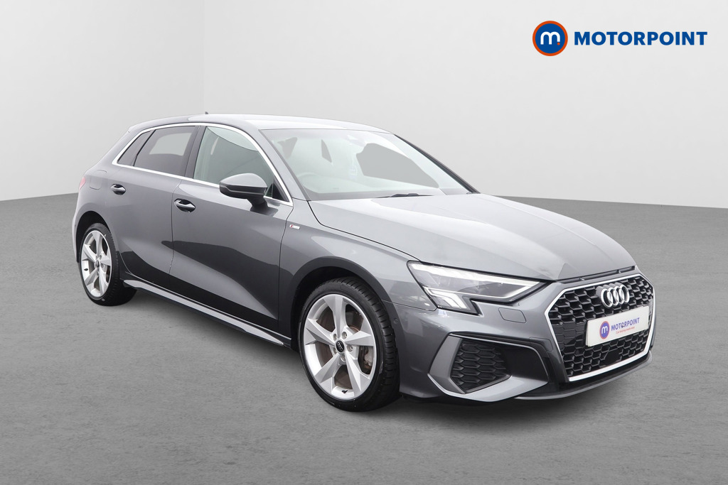 Audi A3 S Line Automatic Petrol Plug-In Hybrid Hatchback - Stock Number (1673936) - Drivers side front corner