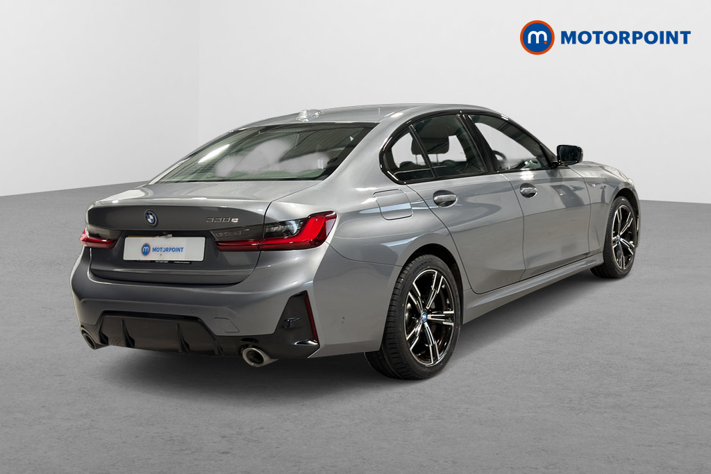 BMW 3 Series M Sport Automatic Petrol Plug-In Hybrid Saloon - Stock Number (1674581) - Passenger side rear corner