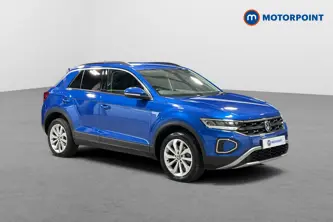 Volkswagen T-Roc Match Manual Petrol SUV - Stock Number (1676313) - Drivers side front corner