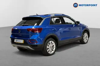 Volkswagen T-Roc Match Manual Petrol SUV - Stock Number (1676313) - Passenger side rear corner