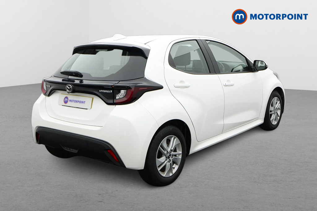 Mazda 2 Hybrid Agile Automatic Petrol-Electric Hybrid Hatchback - Stock Number (1676511) - Drivers side rear corner