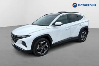 Hyundai Tucson Ultimate Automatic Petrol Plug-In Hybrid SUV - Stock Number (1677018) - Passenger side front corner