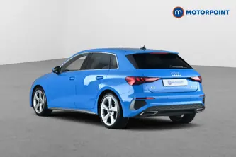 Audi A3 S Line Automatic Petrol Hatchback - Stock Number (1678055) - Drivers side rear corner