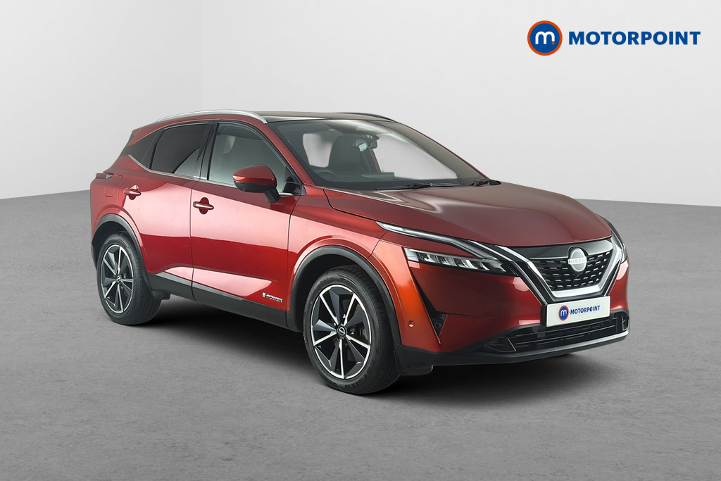 Nissan Qashqai Tekna Automatic Petrol-Electric Hybrid SUV - Stock Number (1678429) - Drivers side front corner