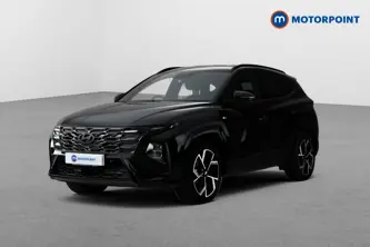 Hyundai Tucson N Line Automatic Petrol-Electric Hybrid SUV - Stock Number (1680340) - Passenger side front corner