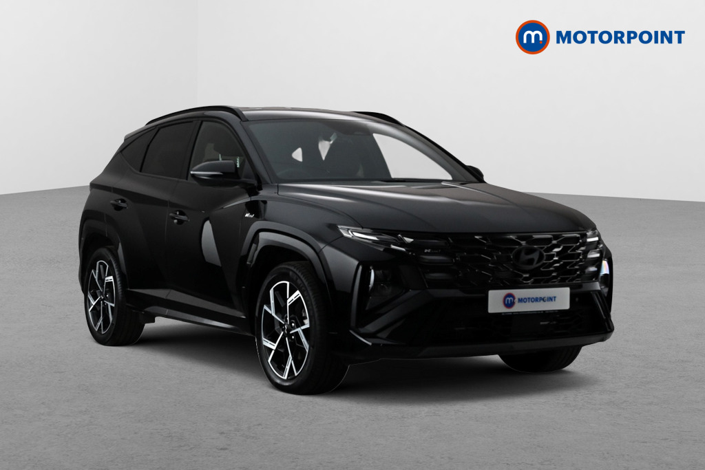 Hyundai Tucson N Line Automatic Petrol-Electric Hybrid SUV - Stock Number (1680340) - Drivers side front corner