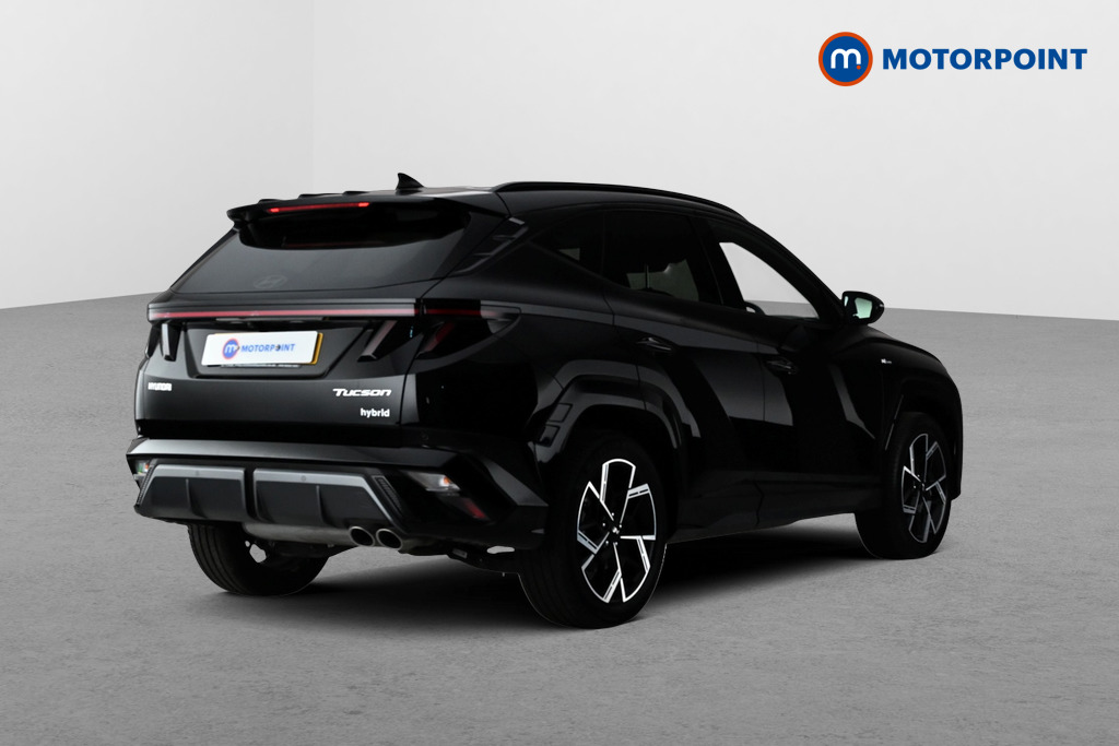 Hyundai Tucson N Line Automatic Petrol-Electric Hybrid SUV - Stock Number (1680340) - Passenger side rear corner