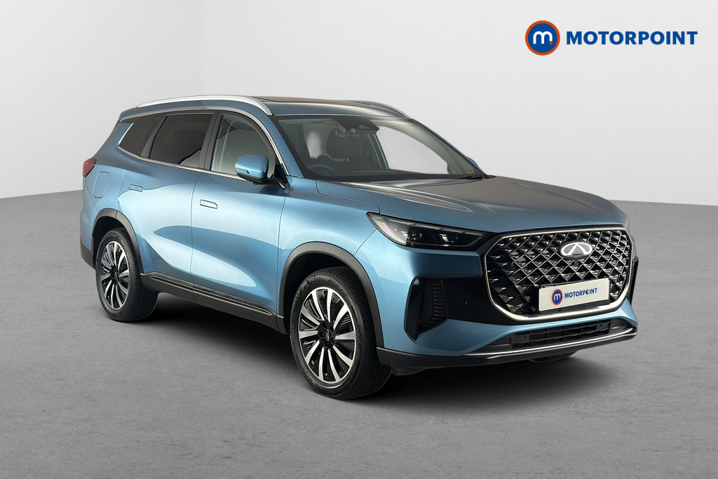 Chery Tiggo 8 Summit Automatic Petrol Plug-In Hybrid SUV - Stock Number (1682976) - Drivers side front corner