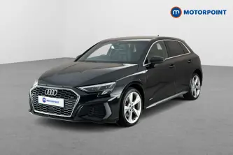 Audi A3 S Line Automatic Petrol Plug-In Hybrid Hatchback - Stock Number (1683122) - Passenger side front corner