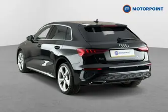 Audi A3 S Line Automatic Petrol Plug-In Hybrid Hatchback - Stock Number (1683122) - Drivers side rear corner