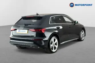 Audi A3 S Line Automatic Petrol Plug-In Hybrid Hatchback - Stock Number (1683122) - Passenger side rear corner
