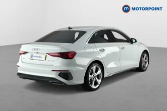 Audi A3 S Line Manual Petrol Saloon - Stock Number (1683599) - Passenger side rear corner